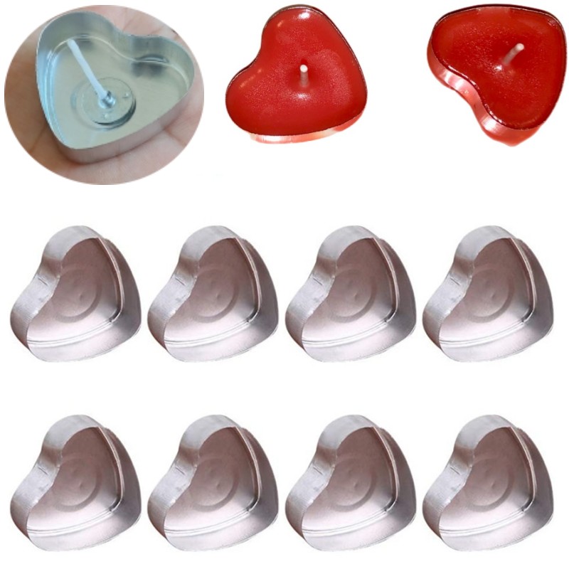 100 set a forma di cuore vuoto - Candle Lighter recensione e prezzo
