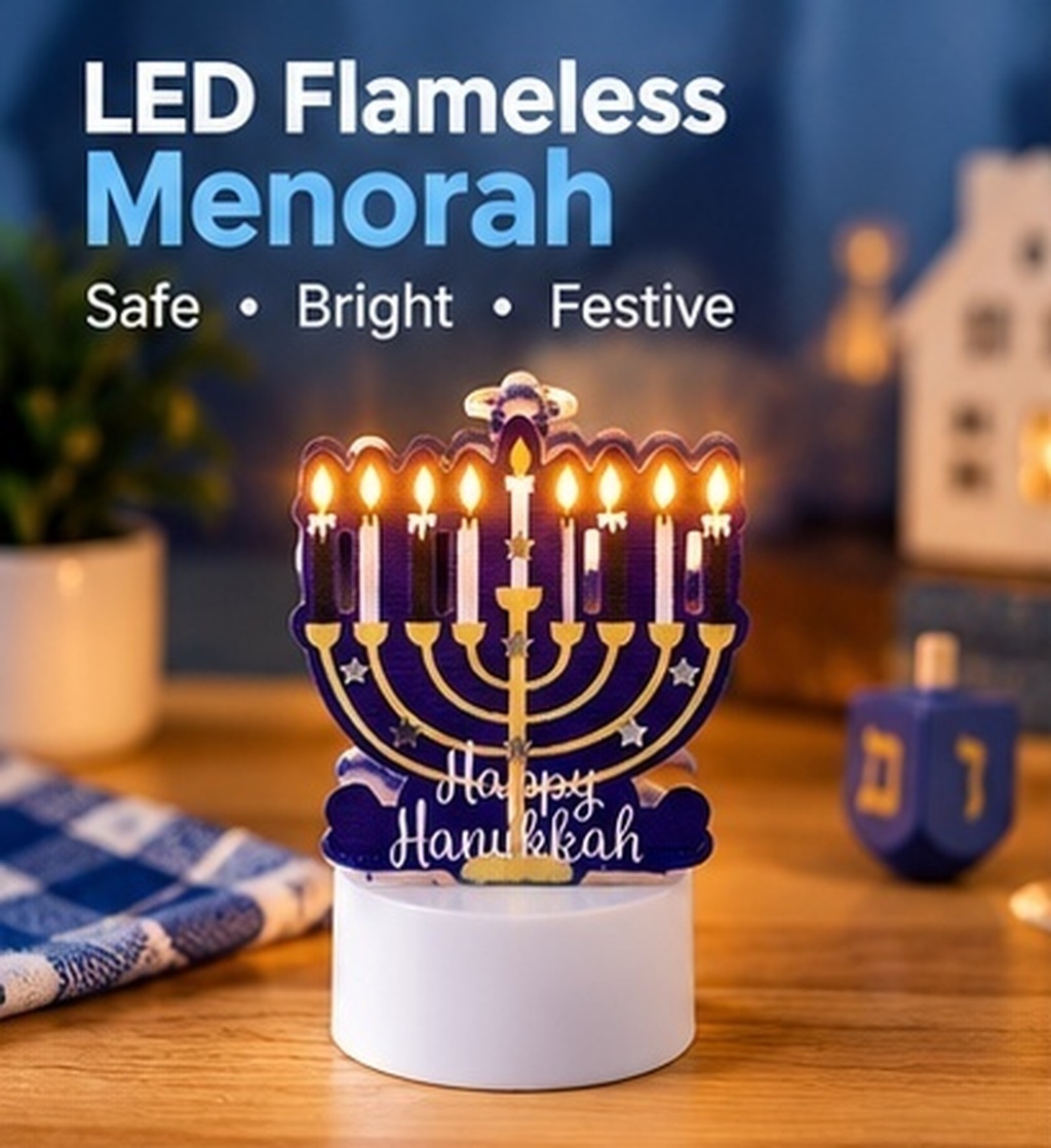 Candele di Hanukkah senza fiam - Paraffin Wax recensione e prezzo