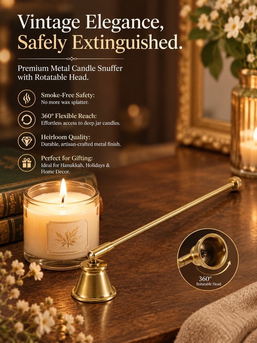 Estintore per Candele in Metal - Candle Wick recensione e prezzo