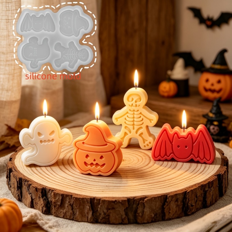 Set di stampi in silicone a 4  - Candle Molds recensione e prezzo